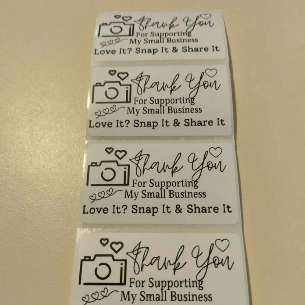💙100 Snap It- Shipping Labels Thermal Packaging Stickers 2.25